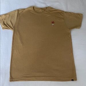 Men's Quiksilver Tan T-Shirt